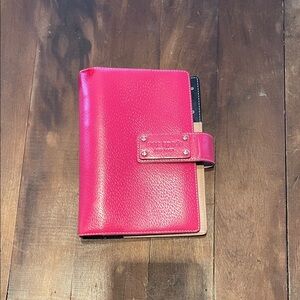 Kate Spade Fuchsia Leather Organizer